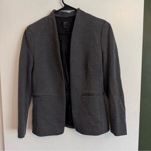 J. Crew gray going out stretch twill blazer size 4